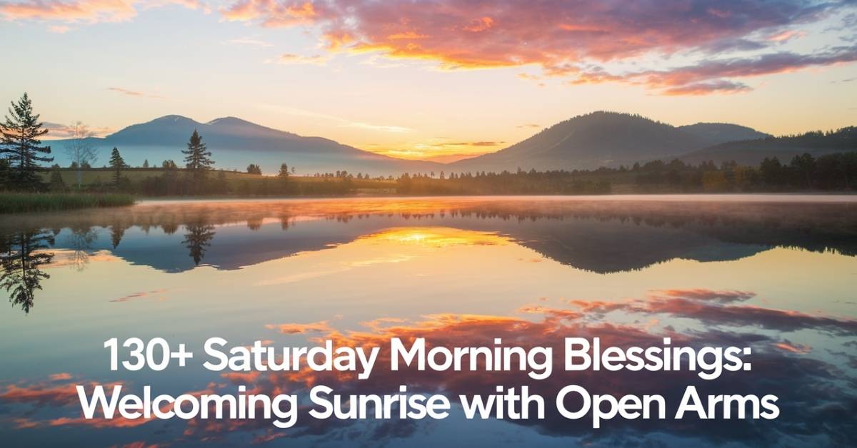 Saturday Morning Blessings