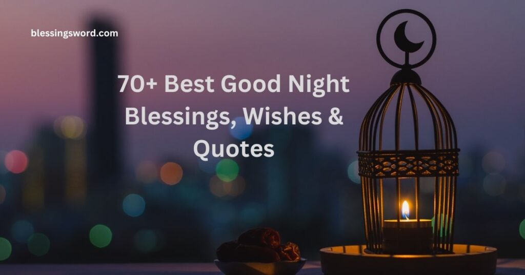 Good Night Blessings