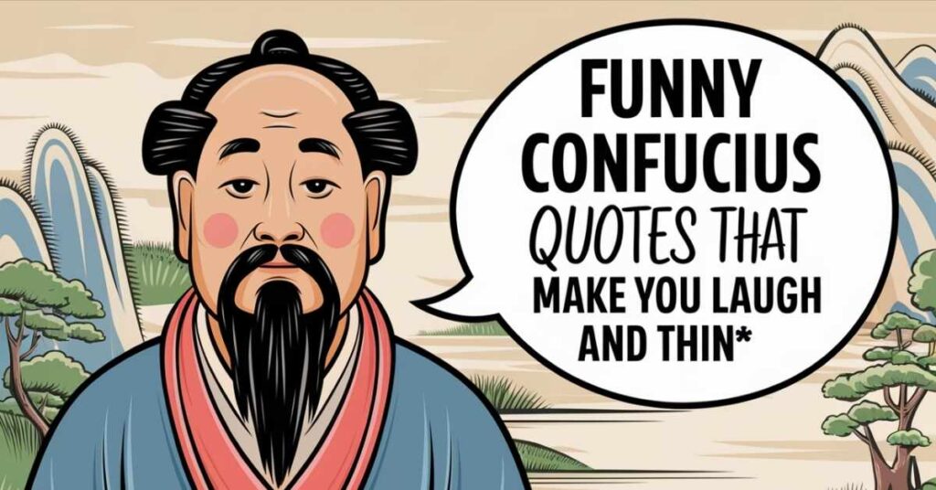 Funny Confucius Quotes