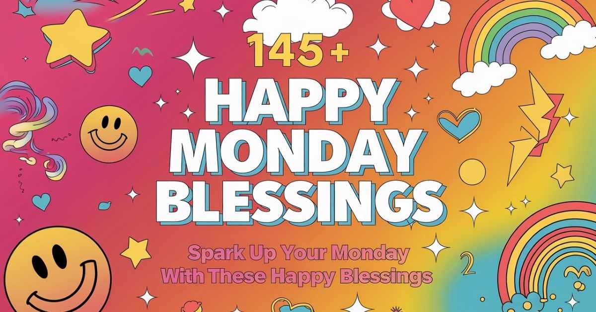 Happy Monday Blessings