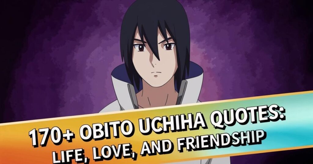 Obito Uchiha Quotes