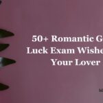 50+ Romantic Good Luck Exam Wishes for Your Lover