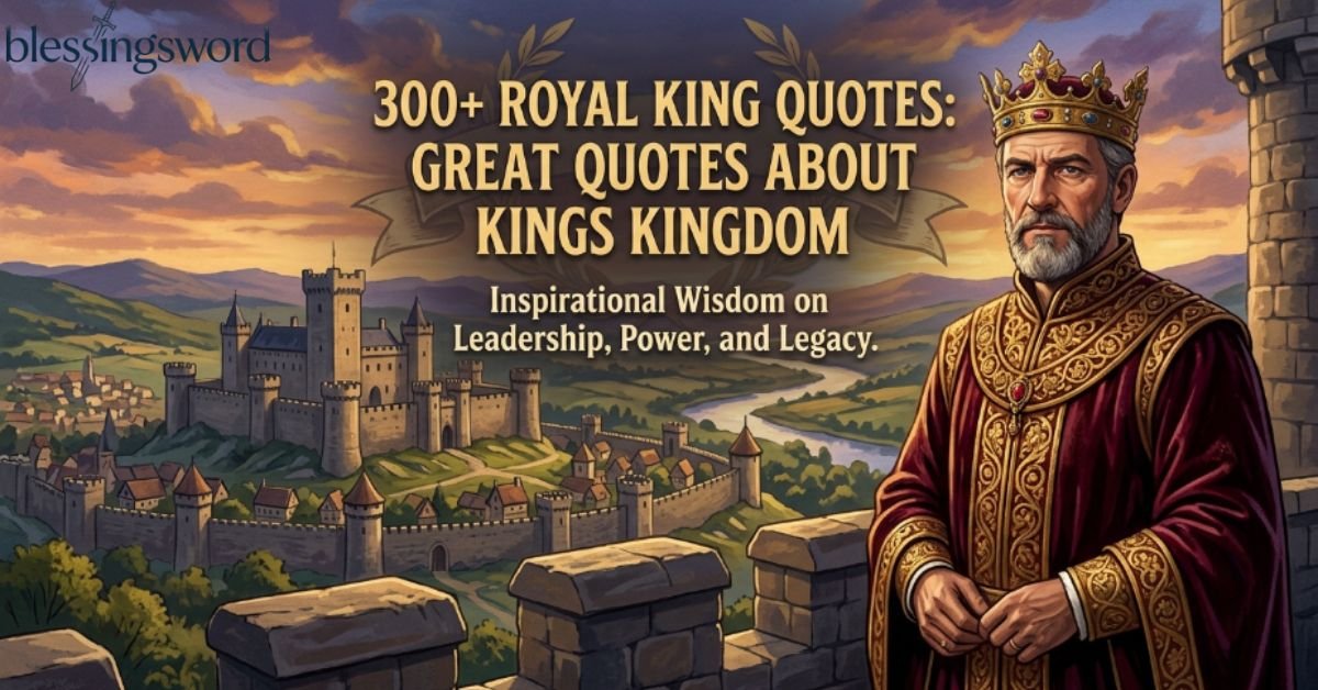 300+ Royal King Quotes Great Quotes About Kings Kingdom