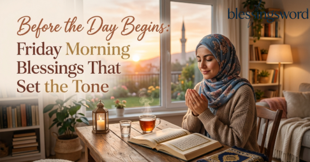 Before the Day Begins: Friday Morning Blessings That Set the Tone