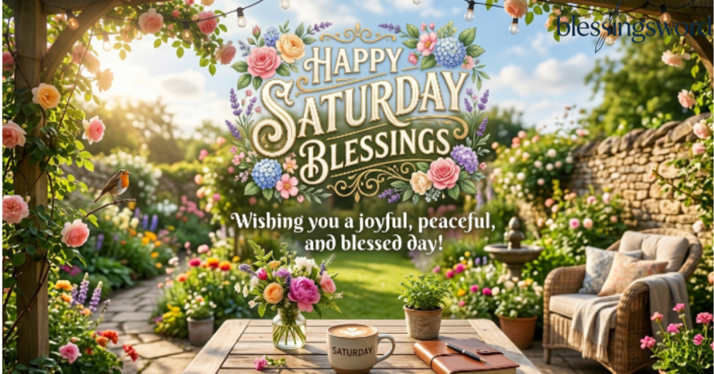 Happy Saturday Blessings