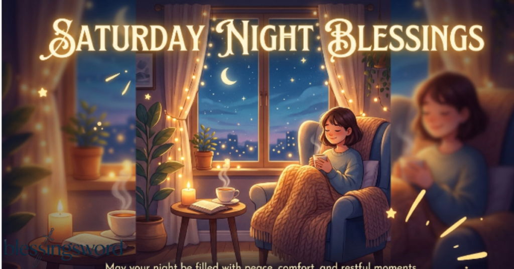 Saturday Night Blessings
