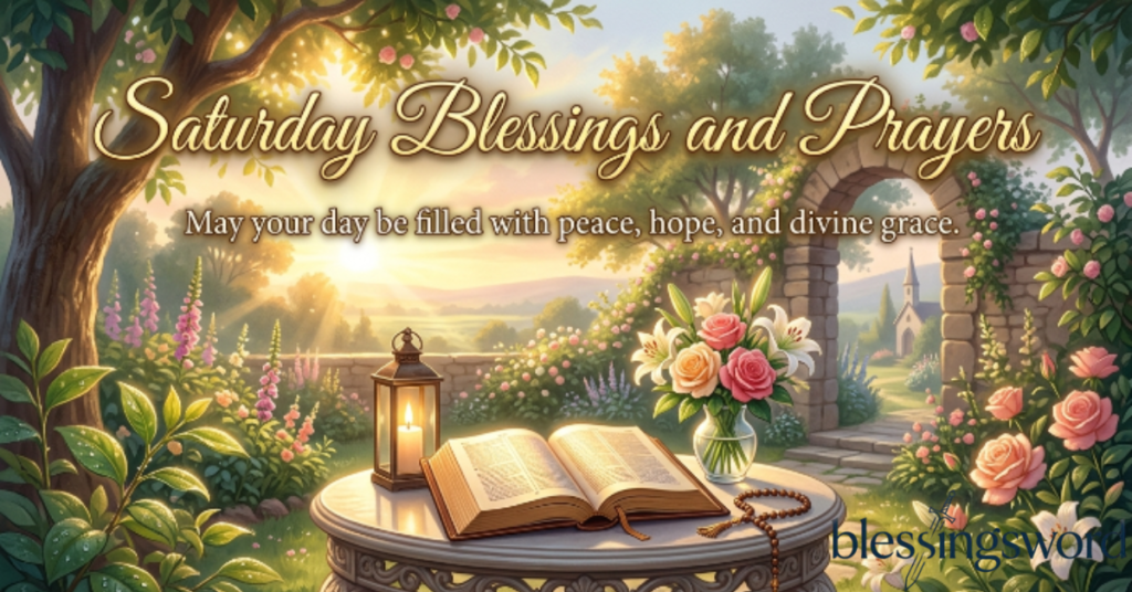 Saturday Blessings and Prayers