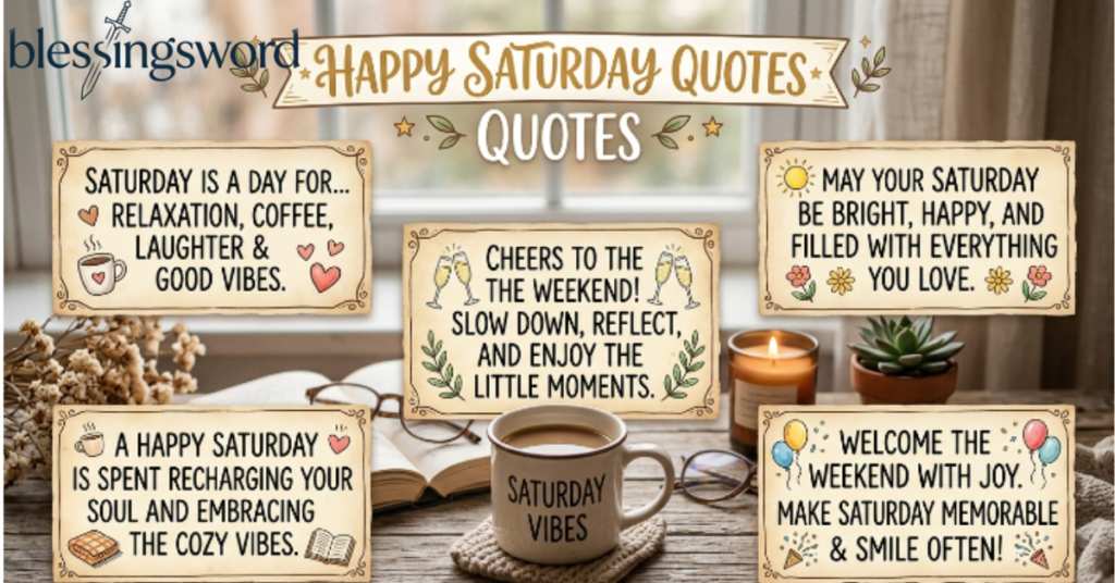 Happy Saturday Quotes