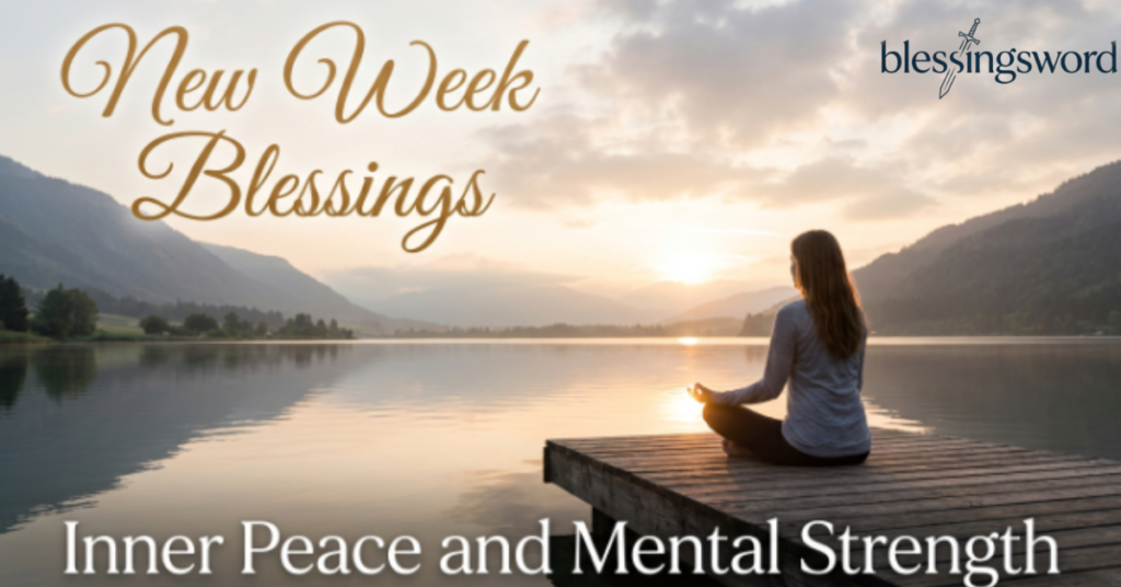 New Week Blessings for Inner Peace and Mental Strength