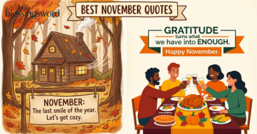 Best November Quotes