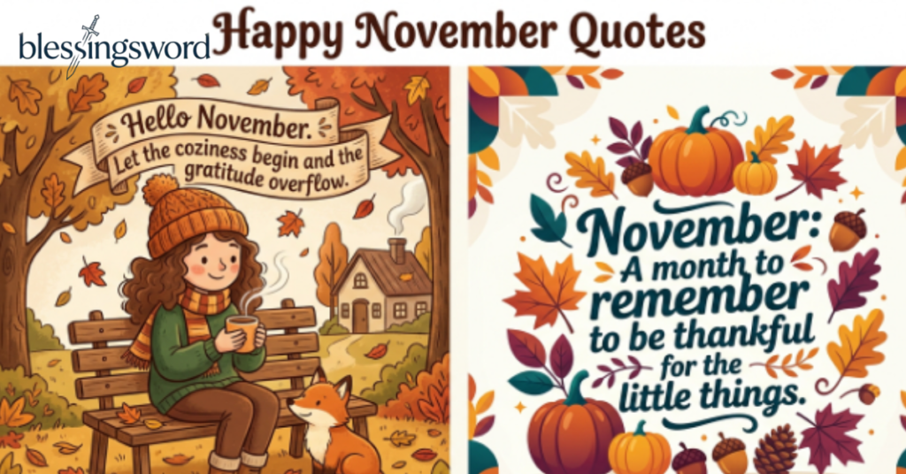 Happy November Quotes