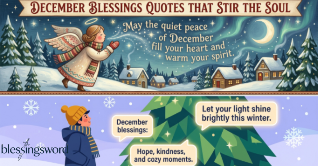 December Blessings Quotes That Stir the Soul