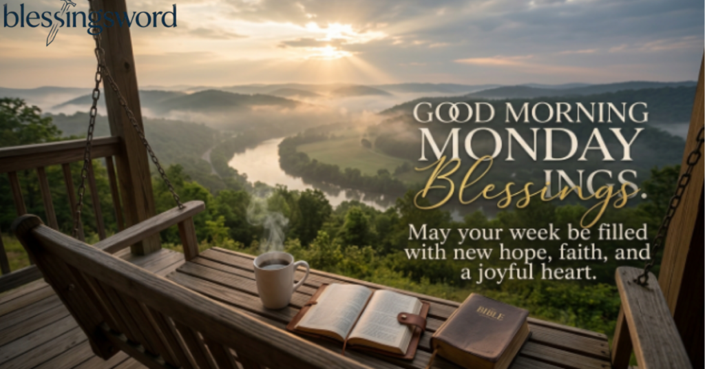 Good Morning Monday Blessings Quotes