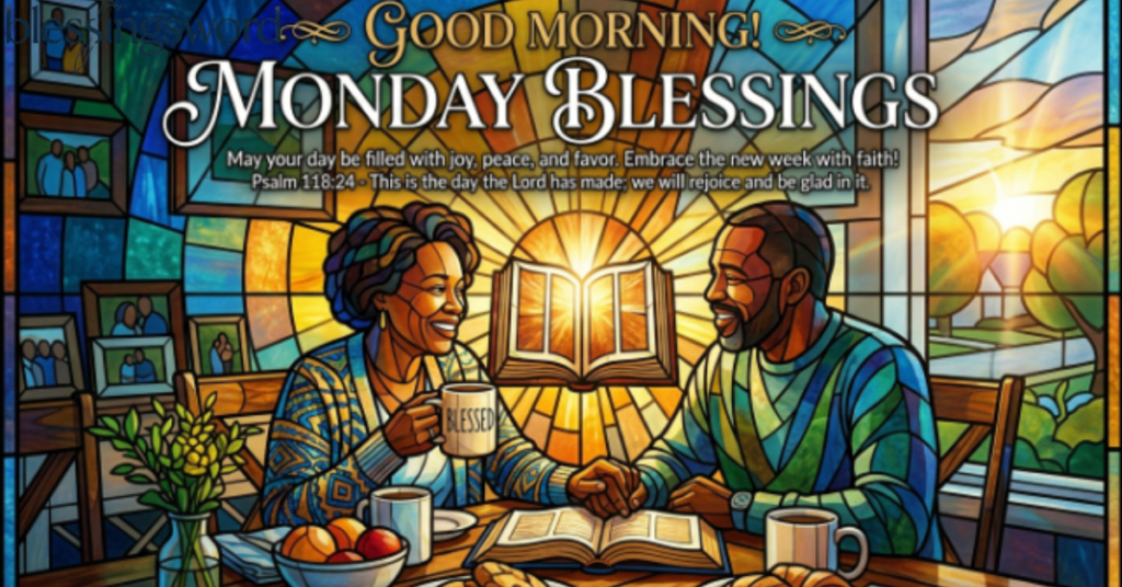 African American Good Morning Monday Blessings