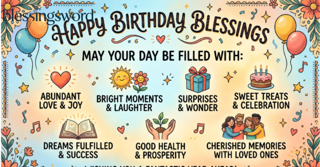 What Are Happy Birthday Blessings?