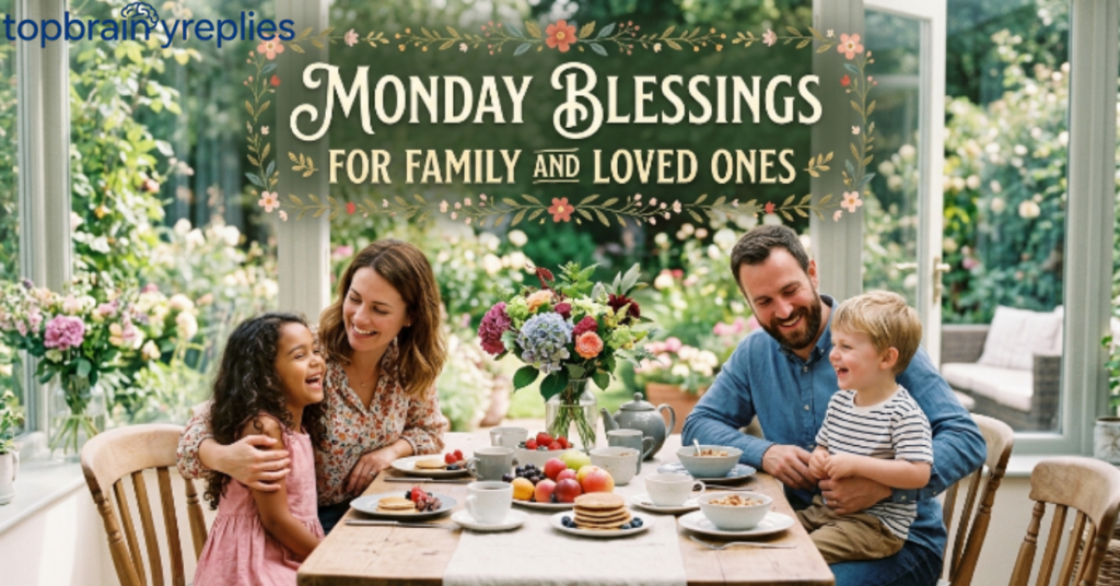 Monday Blessings for Family and Loved Ones