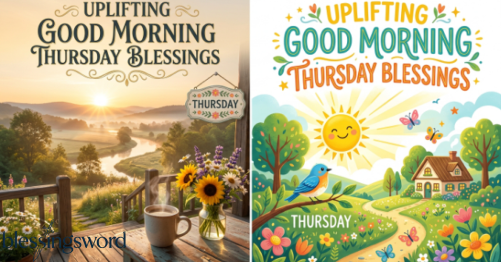Uplifting Good Morning Thursday Blessings