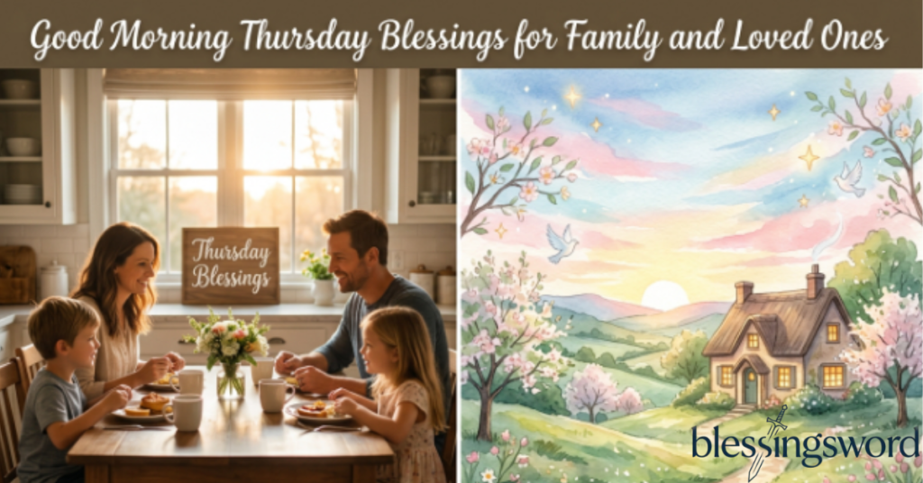 Good Morning Thursday Blessings for Family and Loved Ones