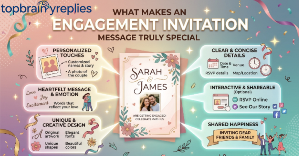 What Makes an Engagement Invitation Message Truly Special