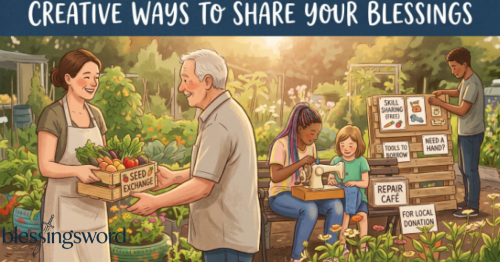Creative Ways to Share Your Blessings