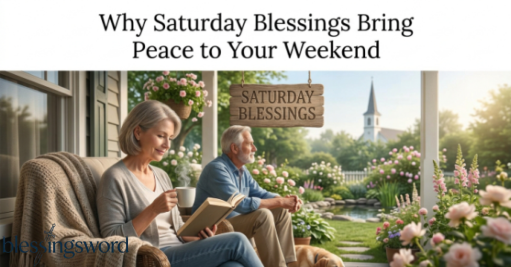 Why Saturday Blessings Bring Peace to Your Weekend