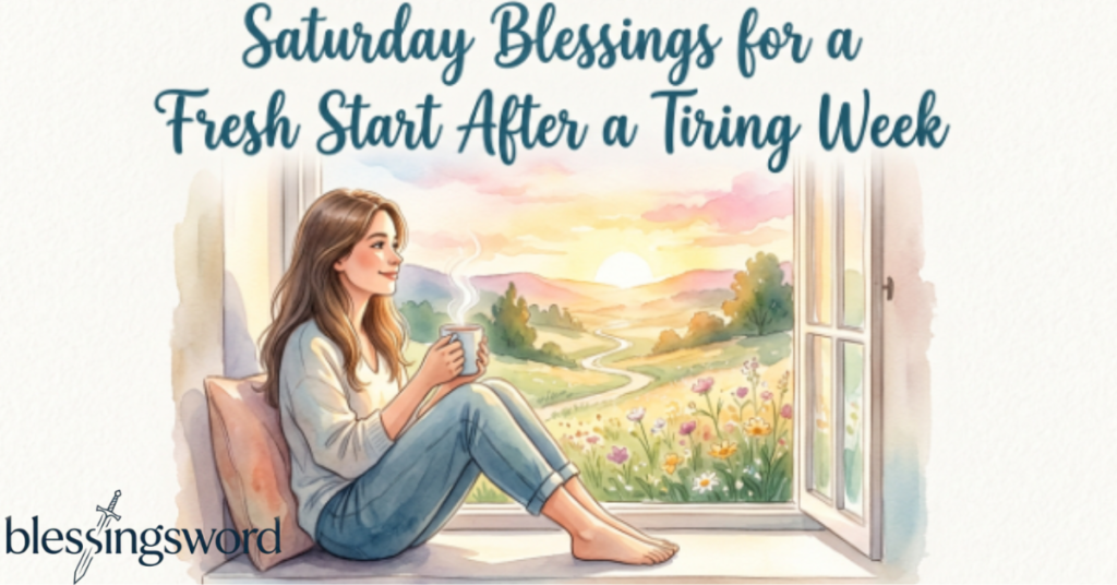 Saturday Blessings for a Fresh Start After a Tiring Week