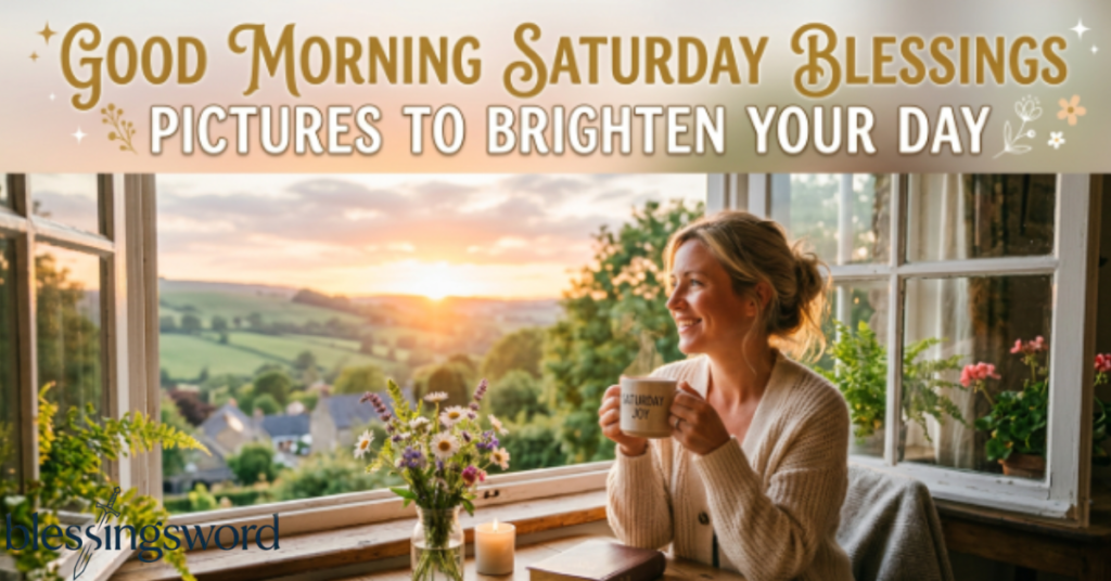 Good Morning Saturday Blessings Pictures to Brighten Your Day