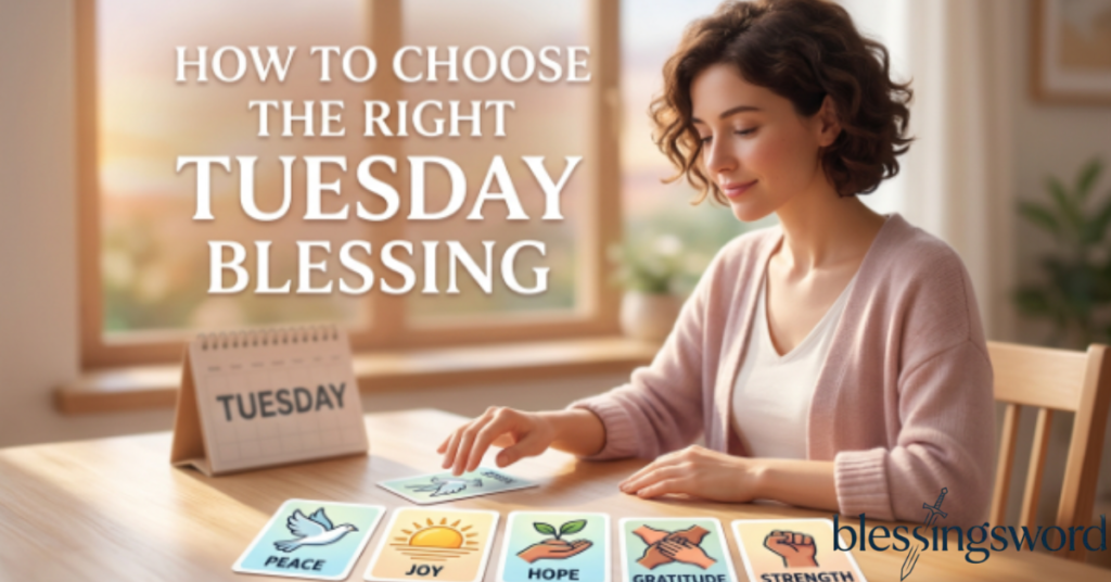 How to Choose the Right Tuesday Blessing