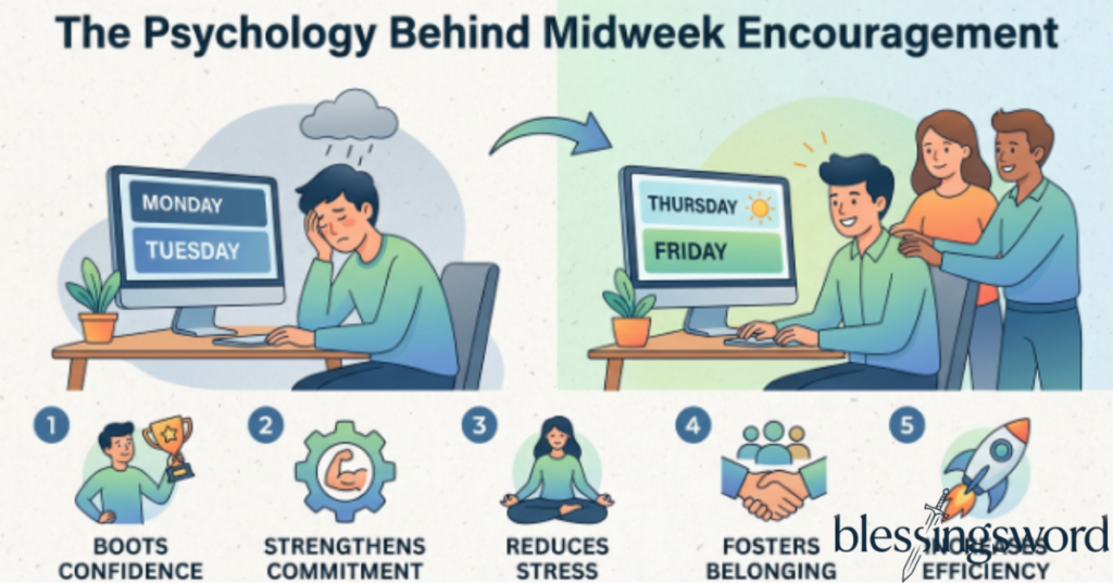 The Psychology Behind Midweek Encouragement