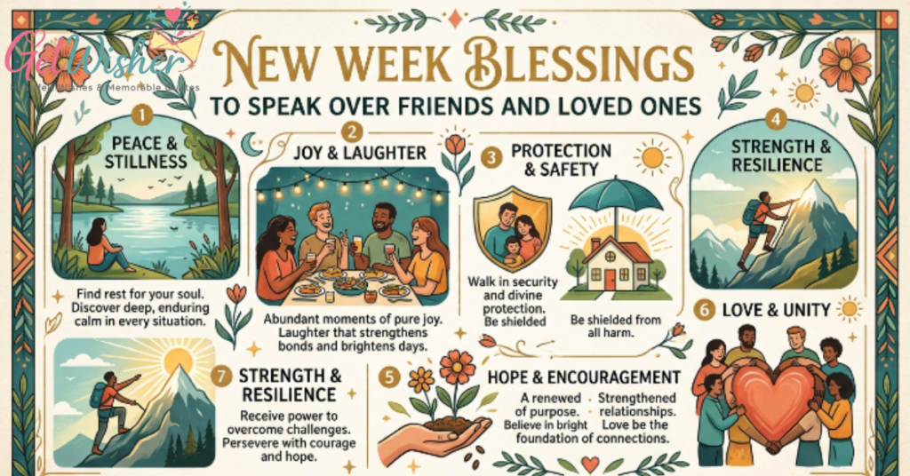 New Week Blessings to Speak Over Friends and Loved Ones