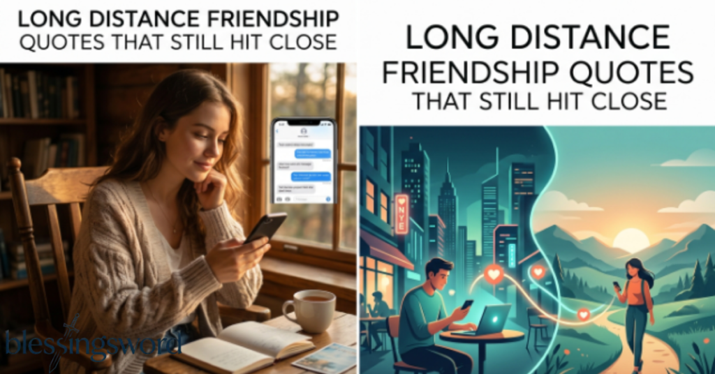 Long Distance Friendship Quotes That Still Hit Close