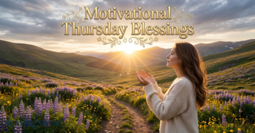 Motivational Thursday Blessings