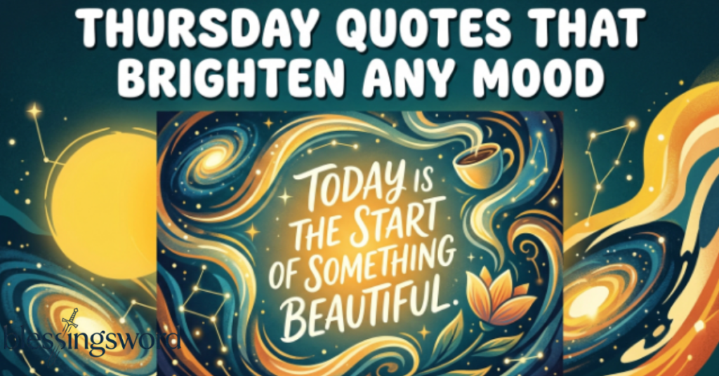 Thursday Quotes That Brighten Any Mood