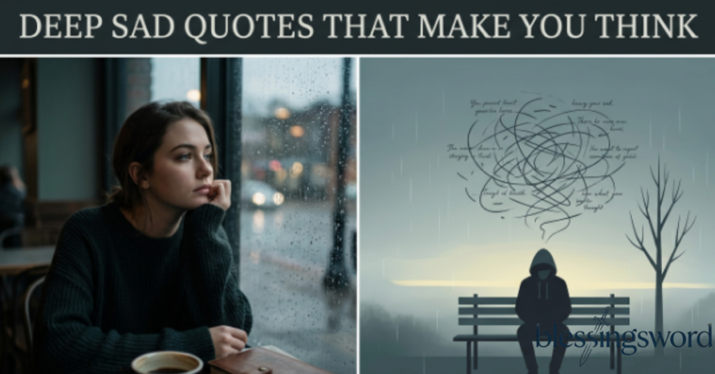 Deep Sad Quotes That Make You Think