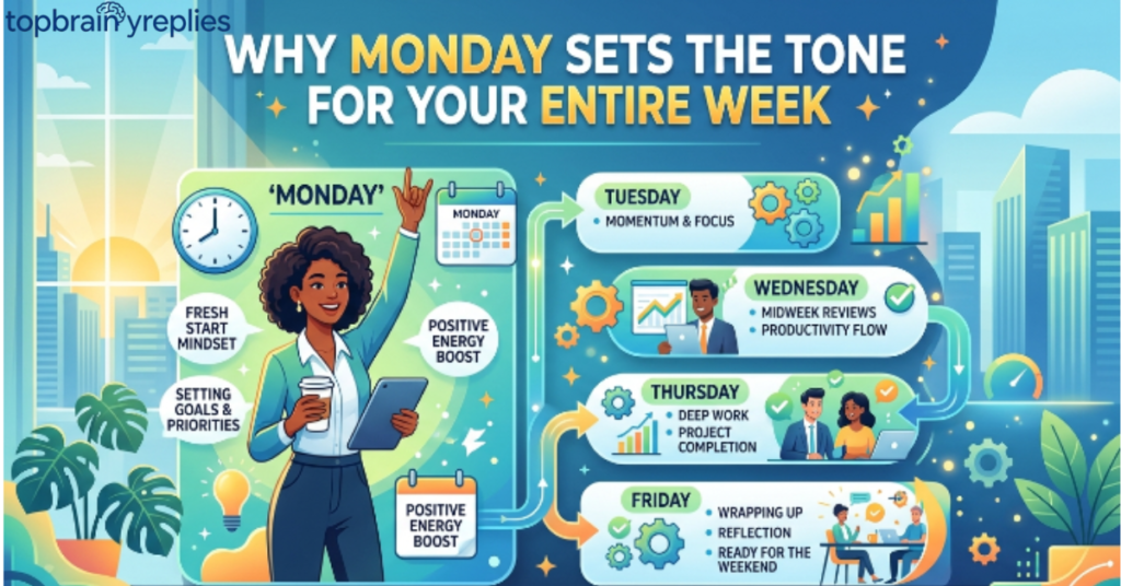 Why Monday Sets the Tone for Your Entire Week
